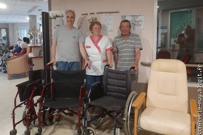 Max Jammot, Karine Maillochon et Jean-Luc Mondot
