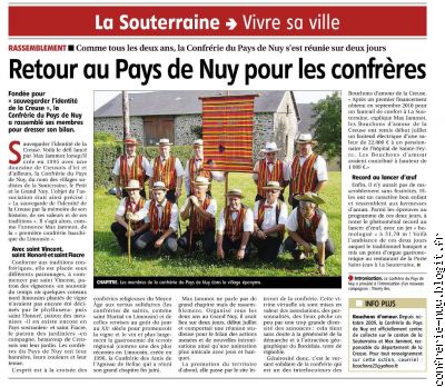 (Source : La Montagne & Le Populaire - 08/07/2012)